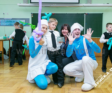 Смурфики в школе