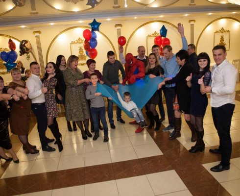 Человек Паук на празднике у Дениса Человек Паук на празднике у Дениса